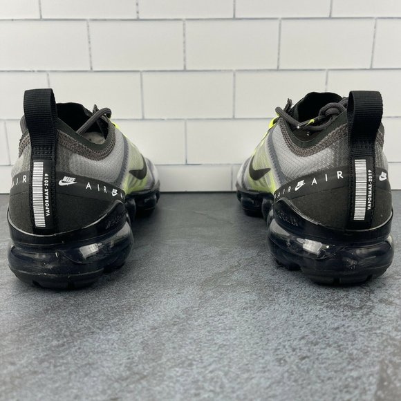 Nike Air Vapormax 2019 Mens 7 Running Shoes Atmosphere Grey Black Womens 8.5 - Picture 8 of 12